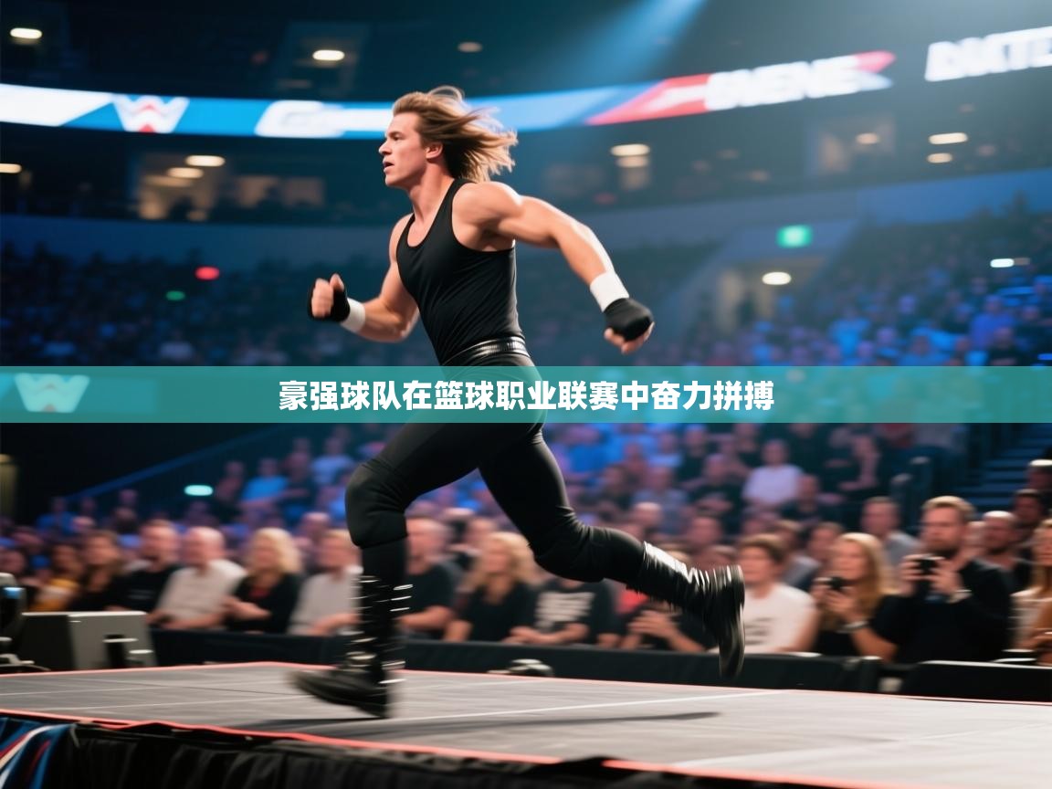 豪强球队在篮球职业联赛中奋力拼搏